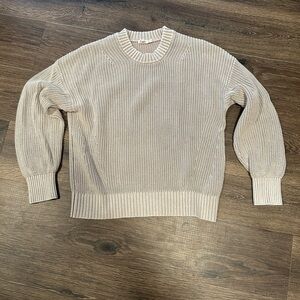 Faherty sunwashed cotton fisherman sweater